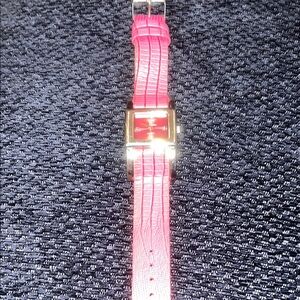 Elegant Pink and Red Women's Watch